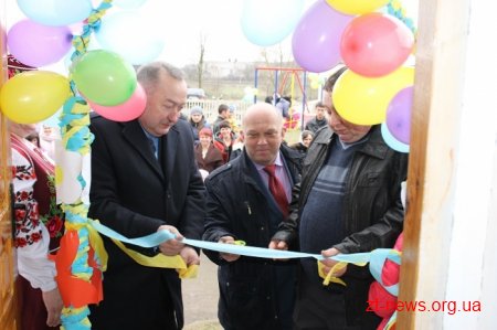 Оновлений дитячий садок відкрився у Білокоровичах