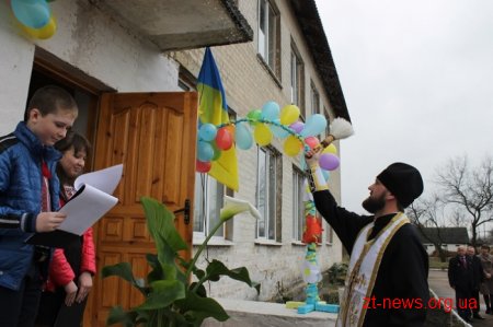 Оновлений дитячий садок відкрився у Білокоровичах