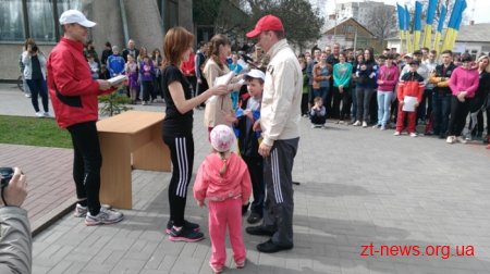 Двісті житомирян стали учасниками відкритого пробігу