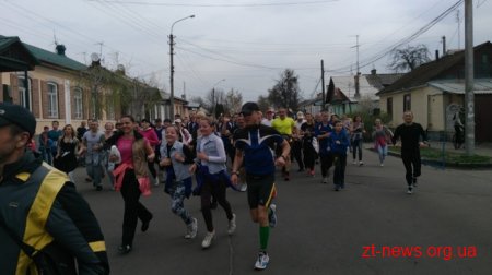 Двісті житомирян стали учасниками відкритого пробігу
