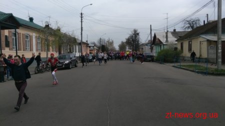 Двісті житомирян стали учасниками відкритого пробігу