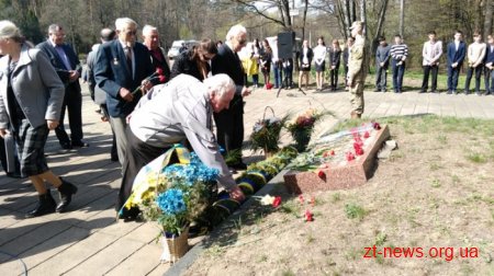 У Житомирі вшанували жертв нацистських таборів