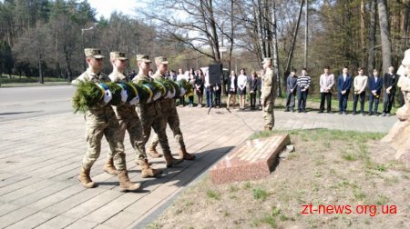 У Житомирі вшанували жертв нацистських таборів