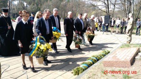 У Житомирі вшанували жертв нацистських таборів