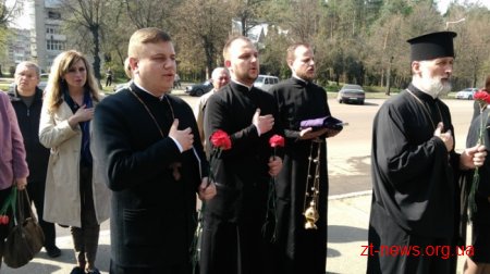 У Житомирі вшанували жертв нацистських таборів