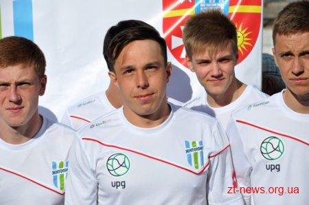 У Житомирі представили нову футбольну команду
