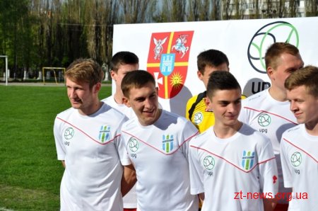 У Житомирі представили нову футбольну команду