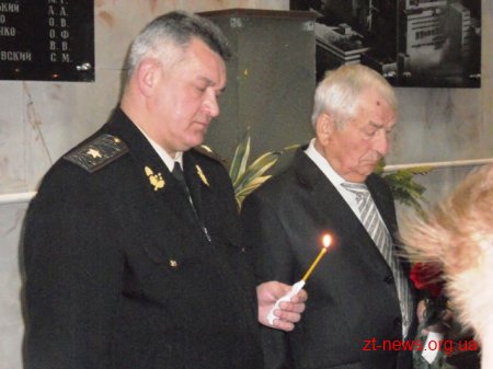 У Житомирі рятувальники вшанували пам’ять ліквідаторів аварії на ЧАЕС