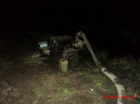 На Житомирщині затримали 2 групи нелегальних бурштинокопачів