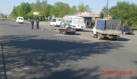 У Бердичеві внаслідок ДТП постраждав велосипедист