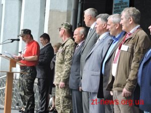 На Житомирщині урочисто відкрито гру «Сокіл» На Житомирщині урочисто відкрито гру «Сокіл»