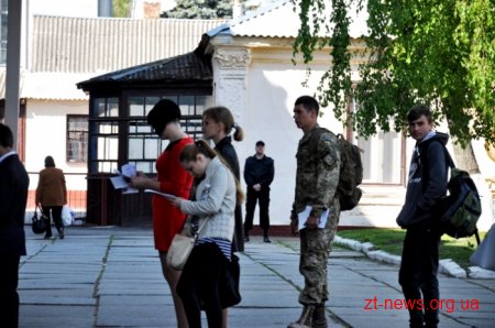 На Житомирщині явка на тестуванні з української мови складає 95,4%