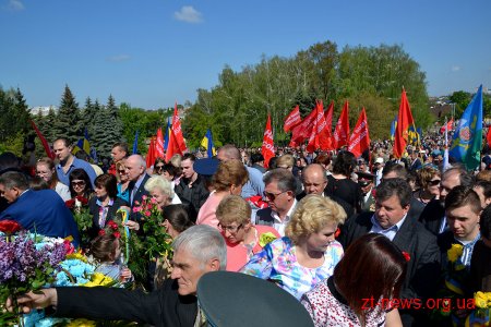 У Житомирі відзначили День перемоги над нацизмом