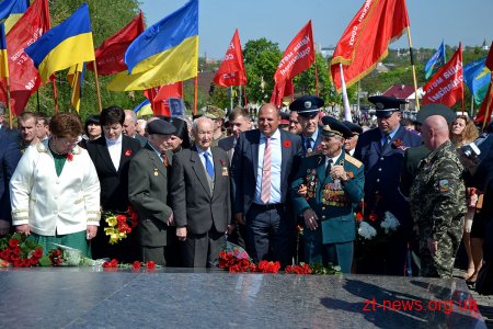У Житомирі відзначили День перемоги над нацизмом