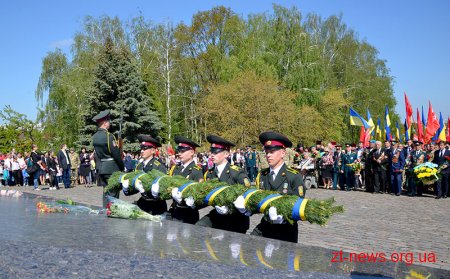 У Житомирі відзначили День перемоги над нацизмом