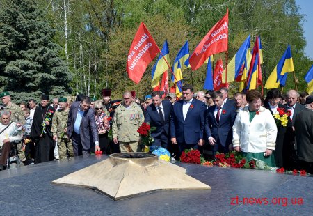 У Житомирі відзначили День перемоги над нацизмом