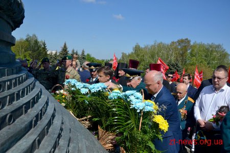 У Житомирі відзначили День перемоги над нацизмом
