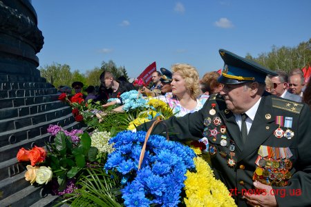 У Житомирі відзначили День перемоги над нацизмом