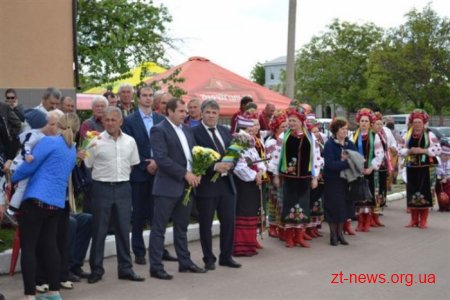 В Андрушівському районі увіковічнили Січневих Повстанців