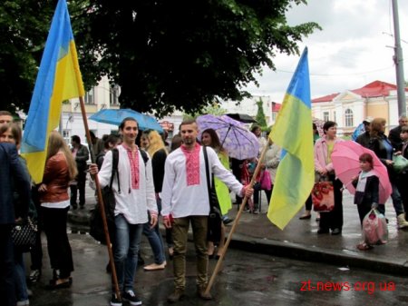 «Вишивана хода» пройшлась Житомиром