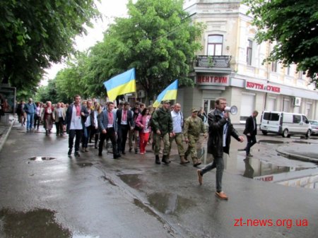 «Вишивана хода» пройшлась Житомиром