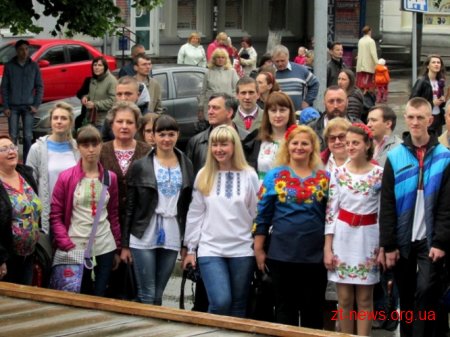 «Вишивана хода» пройшлась Житомиром