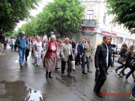 «Вишивана хода» пройшлась Житомиром