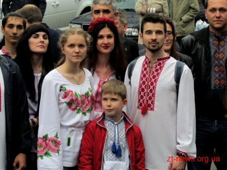 «Вишивана хода» пройшлась Житомиром