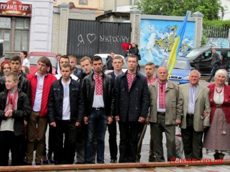 «Вишивана хода» пройшлась Житомиром