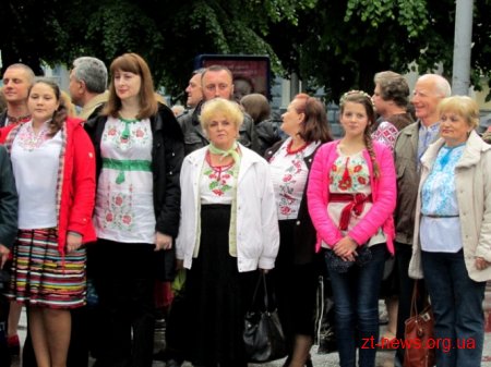 «Вишивана хода» пройшлась Житомиром