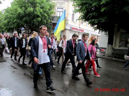 «Вишивана хода» пройшлась Житомиром
