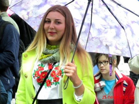 «Вишивана хода» пройшлась Житомиром