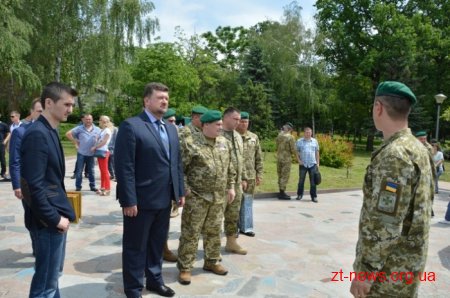 У Житомирі відсвяткували День прикордонника