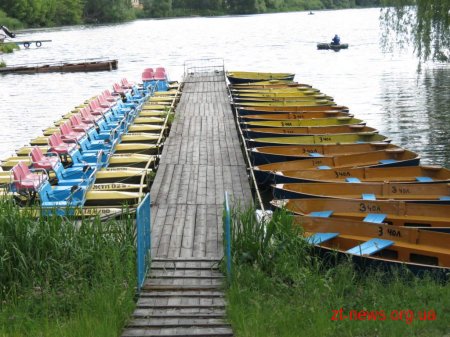 Ревізія житомирського гідропарку: з 59 човнів в наявності лише 20
