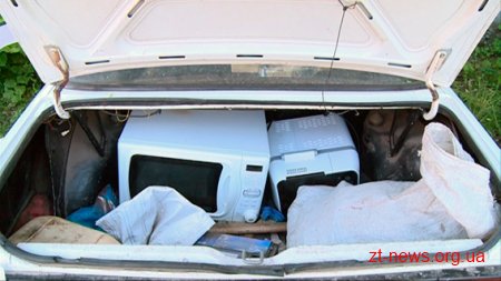 Житомирські поліцейські затримали трійцю злодіїв з Андрушівки