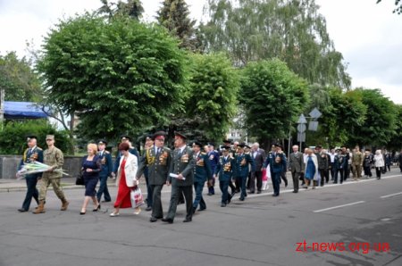 У Житомирі відзначили 70-річчя польового управління 8-ї танкової армії