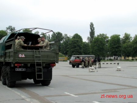 У Житомирі стартував всеукраїнський патріотичний вишкільний табір «Нащадки козацької слави»