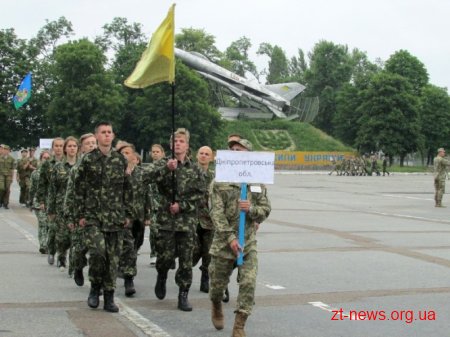 У Житомирі стартував всеукраїнський патріотичний вишкільний табір «Нащадки козацької слави»