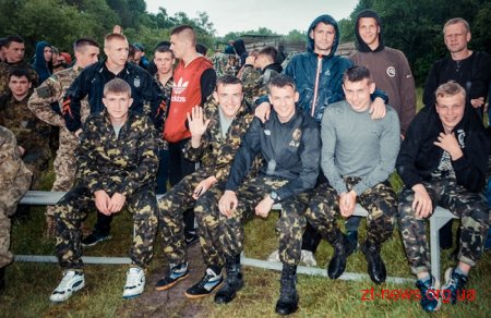 Учасники табору «Нащадки козацької слави» завітали до Житомирського полігону