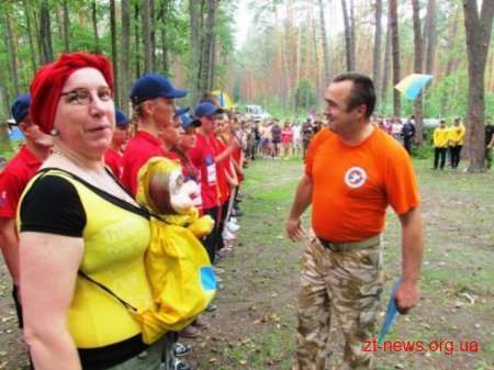 На Житомирщині змагаються юні рятувальники