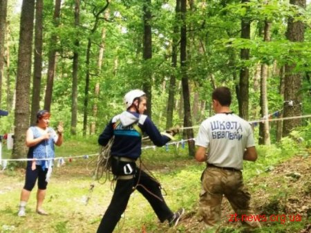 На Житомирщині змагаються юні рятувальники