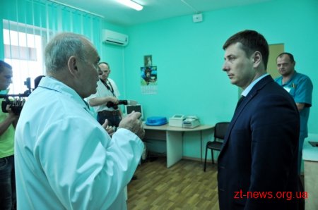 Сергій Машковський відвідав обласний перинатальний центр