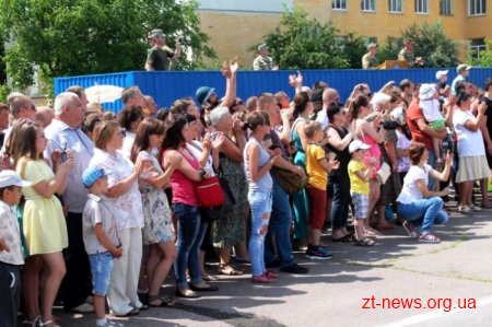 Десантники-призовники присягнули на вірність Україні та її народові