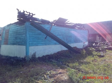 На Житомирщині у житловому будинку стався вибух газу