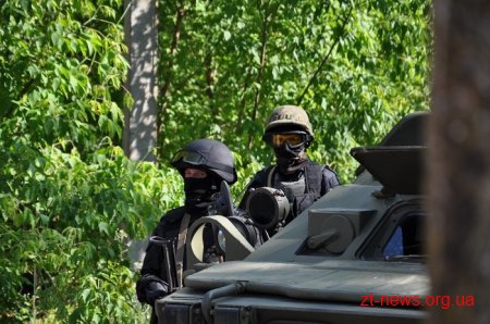 СБУ провела антитерористичні навчання у Житомирі