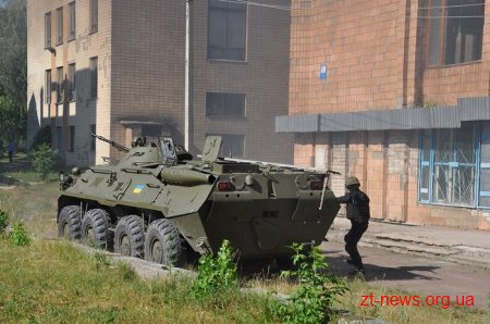СБУ провела антитерористичні навчання у Житомирі