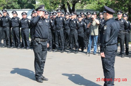 У Житомирі патрульні поліцейські розповіли про 100 днів роботи