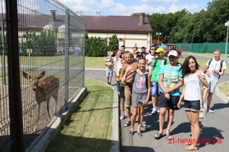 Діти учасників АТО області провели день у Межигір’ї