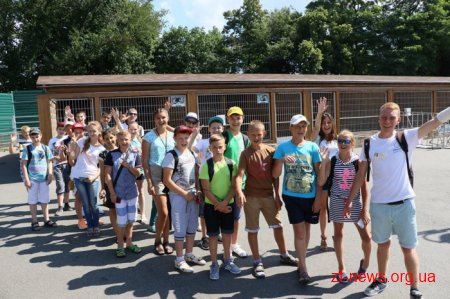 Діти учасників АТО області провели день у Межигір’ї