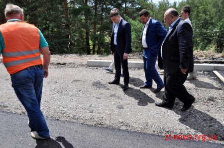 Голова ОДА проінспектував ремонтні роботи автомобільних доріг